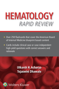 صورة الغلاف: Hematology Rapid Review 9781975153489