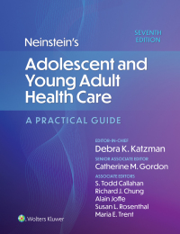Cover image: Neinstein's Adolescent and Young Adult Health Care 7th edition 9781975160296