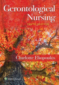 Imagen de portada: Gerontological Nursing 10th edition 9781975161002