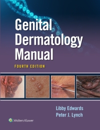 Cover image: Genital Dermatology Manual 4th edition 9781975161453