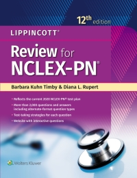Titelbild: Lippincott Review for NCLEX-PN 12th edition 9781975141509