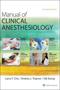 Cover image: Manual of Clinical Anesthesiology 2nd edition 9781496328496