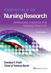 Titelbild: Essentials of Nursing Research 10th edition 9781975141851