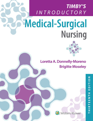 Cover image: Timby's Introductory Medical-Surgical Nursing 13th edition 9781975172237