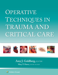 Titelbild: Operative Techniques in Trauma and Critical Care 1st edition 9781975176679