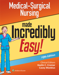 Cover image: Medical-Surgical Nursing Made Incredibly Easy 5th edition 9781975177515