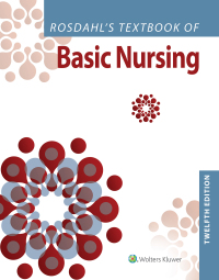 Cover image: Rosdahl's Textbook of Basic Nursing 12th edition 9781975171339