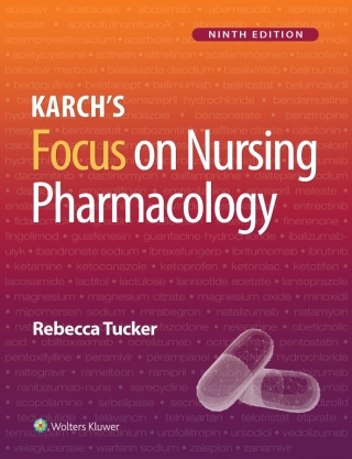 Cover image: Karch’s Focus on Nursing Pharmacology 9th edition 9781975180409