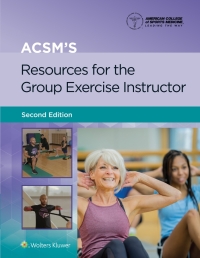 Omslagafbeelding: ACSM's Resources for the Group Exercise Instructor 2nd edition 9781975182090