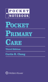 Cover image: Pocket Primary Care 3rd edition 9781975183585
