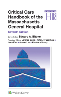 Imagen de portada: Critical Care Handbook of the Massachusetts General Hospital 7th edition 9781975183790