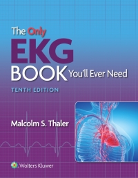 Titelbild: The Only EKG Book You’ll Ever Need 10th edition 9781975185831