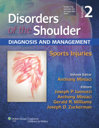 Imagen de portada: Disorders of the Shoulder: Sports Injuries 3rd edition 9781451130584