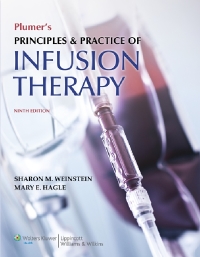 Cover image: Plumer's Principles and Practice of Infusion Therapy 9th edition 9781451188851