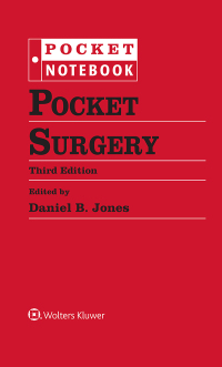 Cover image: Pocket Surgery 3rd edition 9781975190330