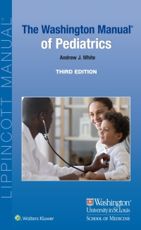 Cover image: Washington Manual of Pediatrics 3rd edition 9781975190583