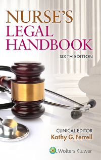 Cover image: Nurse's Legal Handbook 6th edition 9781496302601