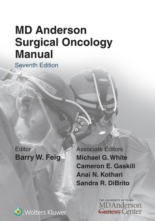 Cover image: The MD Anderson Surgical Oncology Manual 7th edition 9781975192631