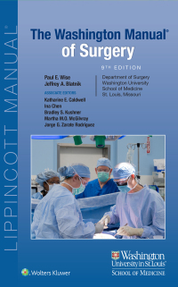Imagen de portada: The Washington Manual of Surgery 9th edition 9781975201258