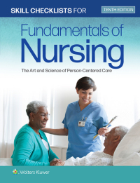 Cover image: Skill Checklists for Fundamentals of Nursing 10th edition 9781975168193