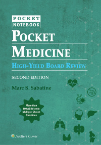 Cover image: Pocket Medicine High Yield Board Review 2nd edition 9781975209810