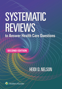 صورة الغلاف: Systematic Reviews to Answer Health Care Questions 2nd edition 9781975211097