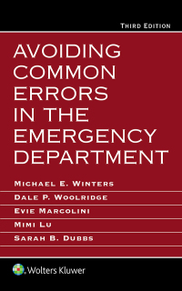 Cover image: Avoiding Common Errors in the Emergency Department 3rd edition 9781975211868