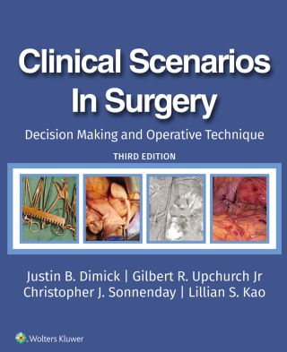 Cover image: Clinical Scenarios in Surgery 3rd edition 9781975213343