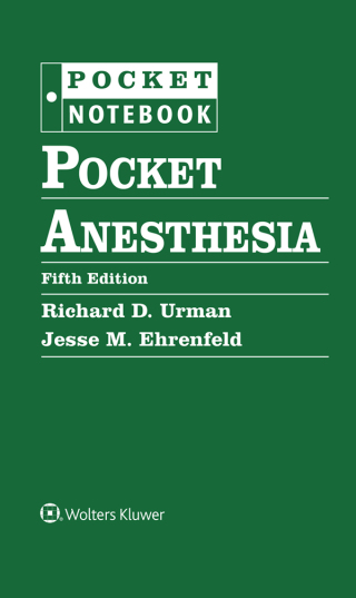 Cover image: Pocket Anesthesia 5th edition 9781975213497