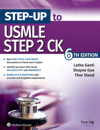 Cover image: Step-Up to USMLE Step 2 CK 6th edition 9781975216764