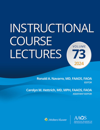 Cover image: Instructional Course Lectures: Volume 73 1st edition 9781975220914