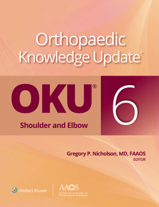 Cover image: Orthopaedic Knowledge Update®: Shoulder and Elbow 6th edition 9781975225933
