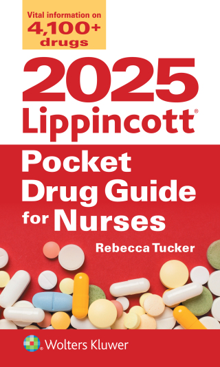 Cover image: 2025 Lippincott Pocket Drug Guide for Nurses 13th edition 9781975240813