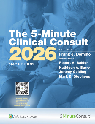 Cover image: The 5-Minute Clinical Consult 2026 34th edition 9781975253752