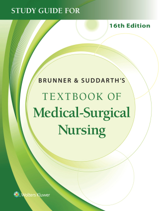 Cover image: Study Guide for Brunner & Suddarth's Textbook of Medical-Surgical Nursing 16th edition 9781975254179