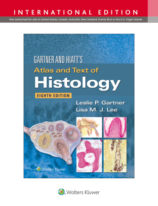 Cover image: Gartner & Hiatt's Atlas and Text of Histology 8th edition 9781975192037