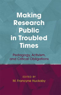Omslagafbeelding: Making Research Public in Troubled Times 9781975500283