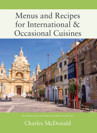 Imagen de portada: Menus and Recipes for International & Occasional Cuisines 9781977258151