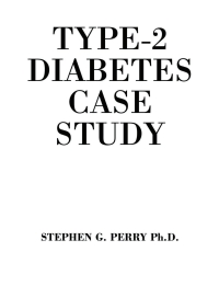 Cover image: Type-2 Diabetes Case Study 9781977261571