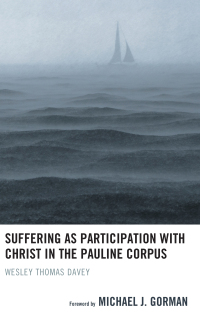 Cover image: Suffering as Participation with Christ in the Pauline Corpus 9781978703094