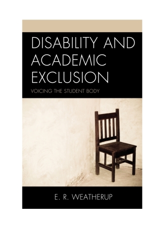 Cover image: Disability and Academic Exclusion 1st edition 9781498520010