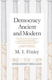Cover image: Democracy Ancient and Modern 9781978802322
