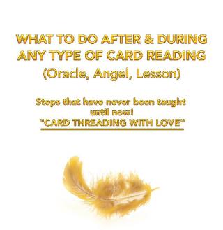 Cover image: What to Do After & During   Any Type of Card Reading (Oracle, Angel, Lesson) 9781982234461