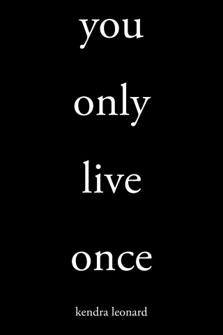 表紙画像: you only live once 9781982272463
