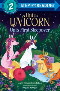 Cover image: Uni the Unicorn Uni's First Sleepover 9781984850232