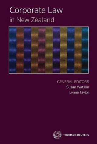 Cover image: Corporate Law in New Zealand 1st edition 9781988553757