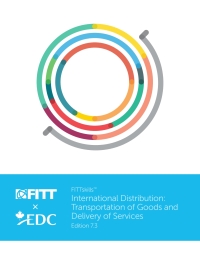 表紙画像: International Distribution: Transportation of Goods and Delivery of Services 7th edition
