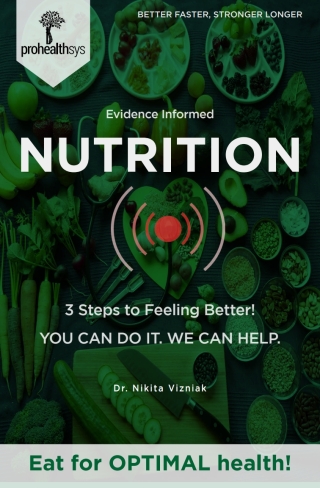 صورة الغلاف: Evidence-Informed Nutrition: 3 Steps to feeling better! You can do it, we can help 1st edition 9781989392218