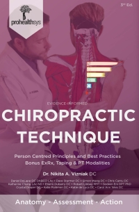 Imagen de portada: EvidenceInformed Chiropractic Technique:  Person Centred Principles and Best Practices with Bonus ExRx, Taping & PT Modalities 3rd edition 9781989392256