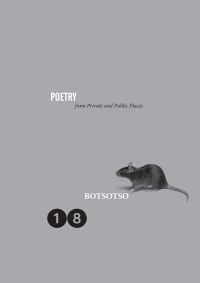 Imagen de portada: Botsotso 18: Poetry 9780994708120